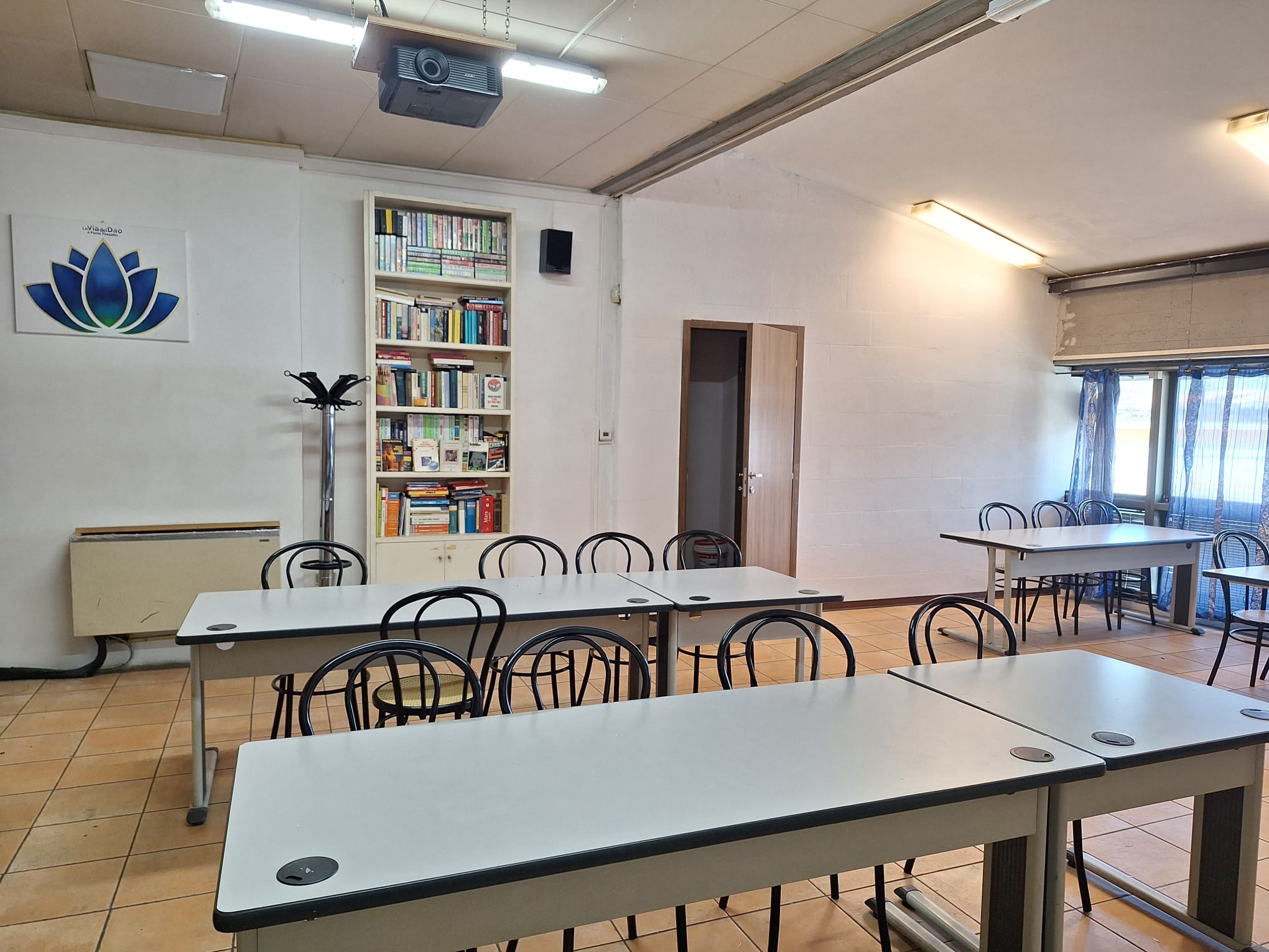 Una delle aule formative del Circolo Culturale E. Curiel