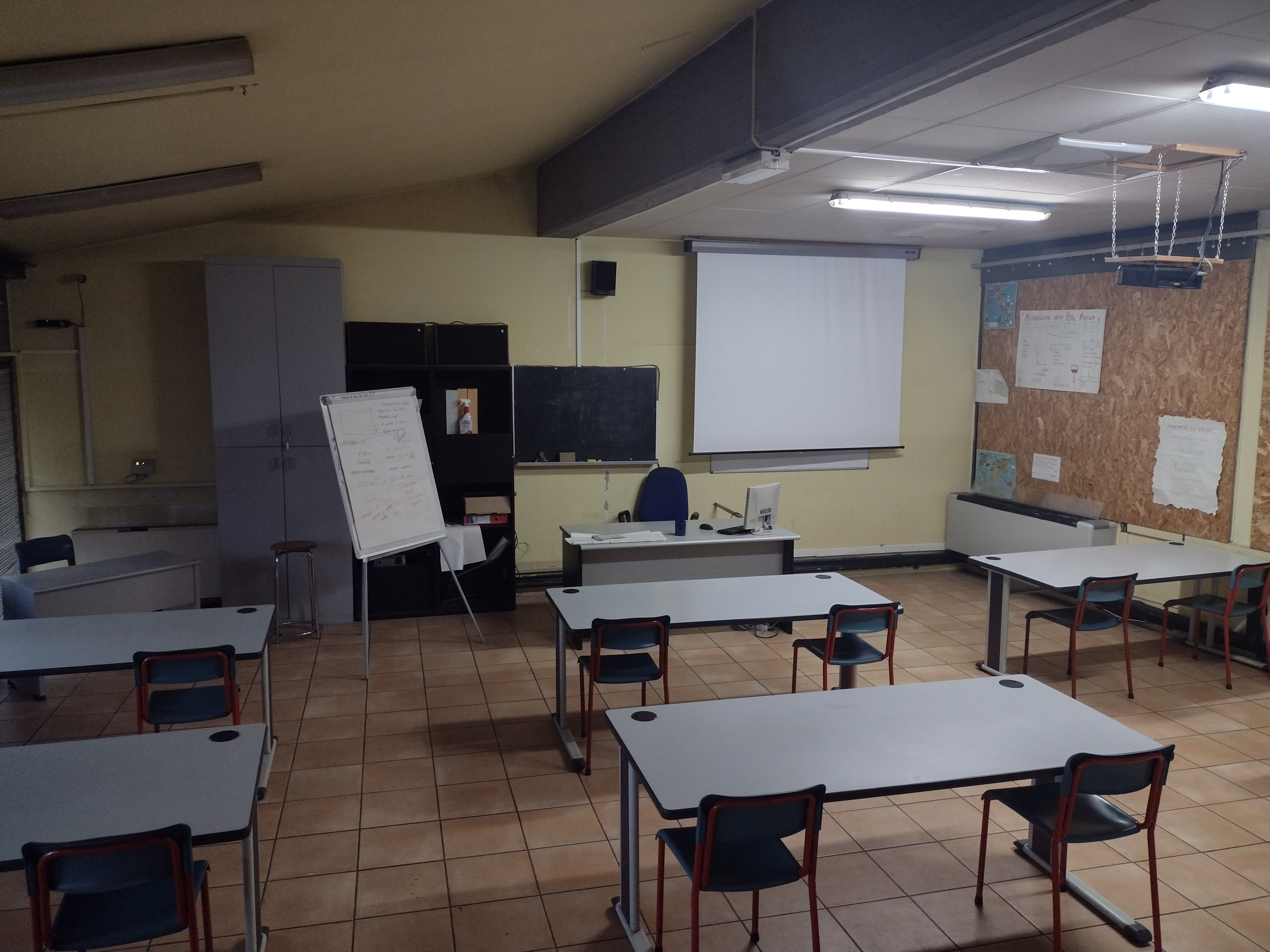 Aula multimediale del Circolo Culturale E. Curiel